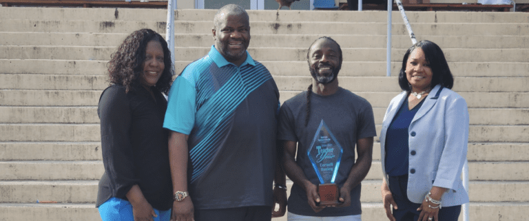 Cherise C. Davis and Cornell Hanley Named VIDE’s 2025 Teachers of the Year